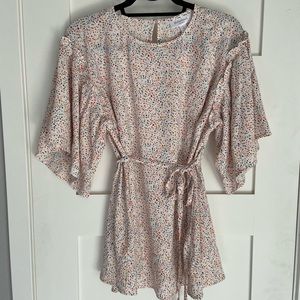 Motherhood Maternity Top (Small) - Polka Dots